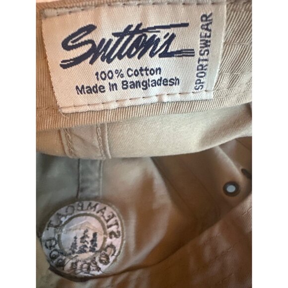 Suttons Sportswear Steamboat Colorado Khaki Baseball Cap - Picture 5 of 5